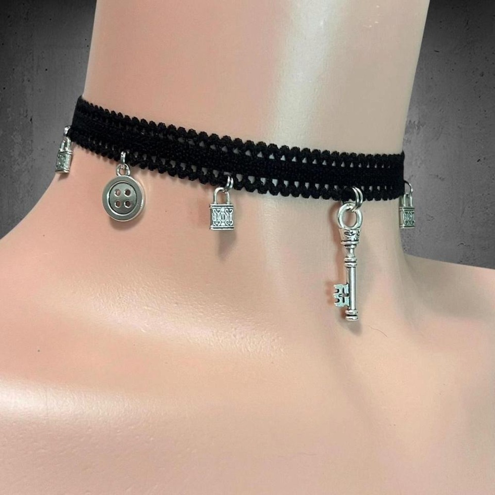 Whimsical charm choker